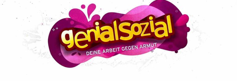 Genialsozial – deine Arbeit gegen Armut