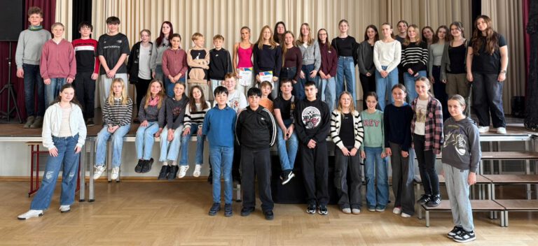 Sprachenfest mit dem Gymnasium Lichtenstein / Sa.